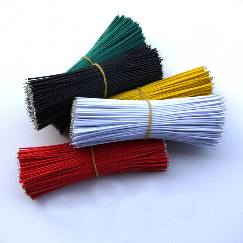 insulated jumper wire white 22AWG 10CM cable 