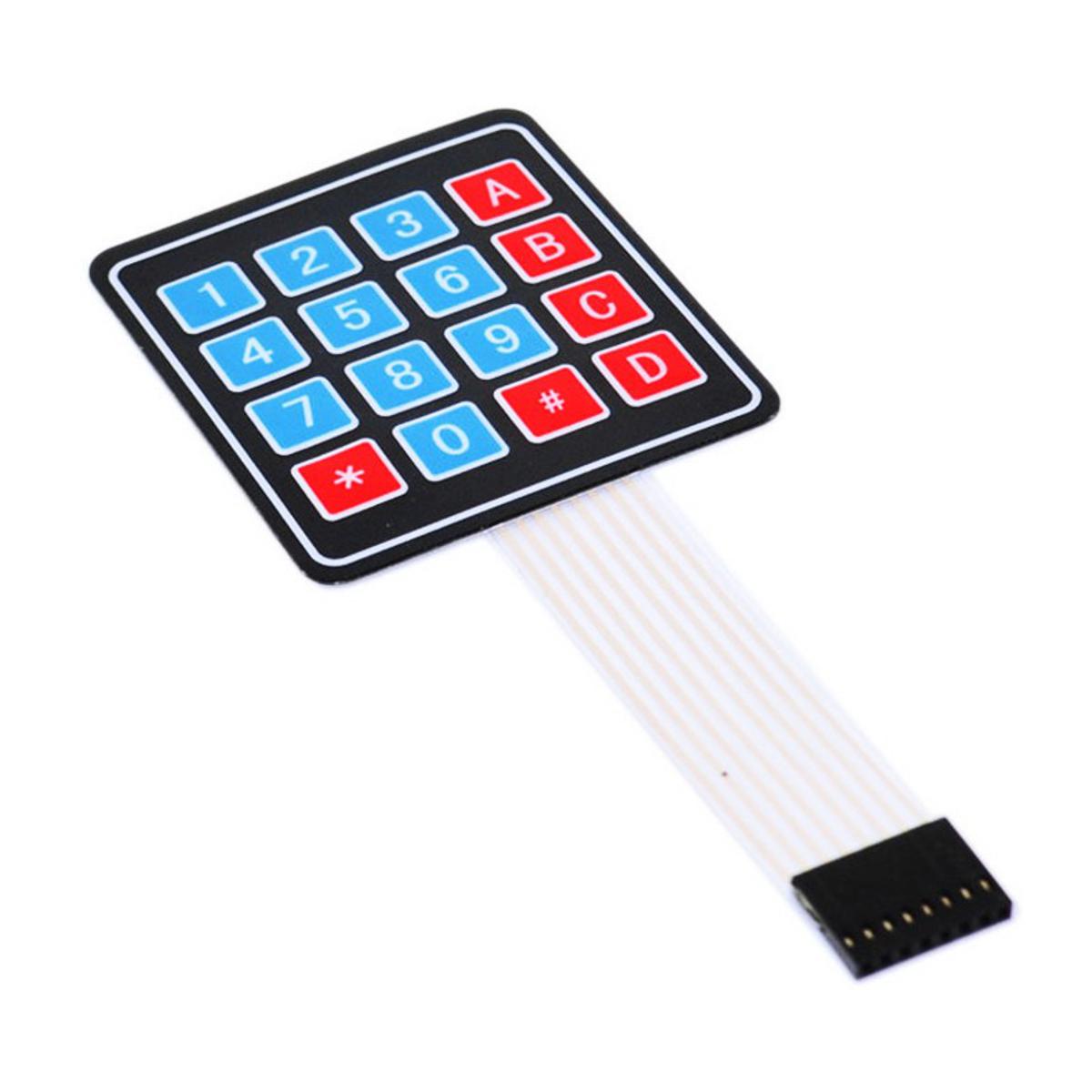4x4 Matrix 16 Key Membrane Switch Keypad