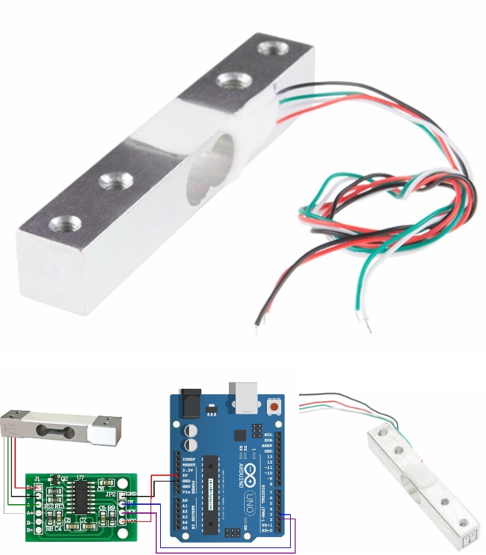 20kg CZL-611N Miniature load cell sensor electronics scale pressure sensor
