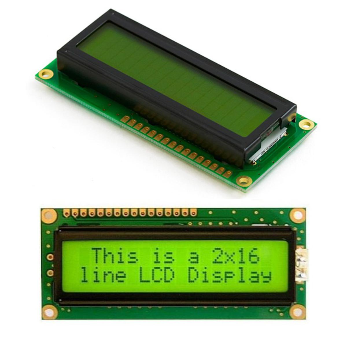 LCD1602 LCD16*2 16x2 Character LCD screen display Module Blue Arduino PIC 8051