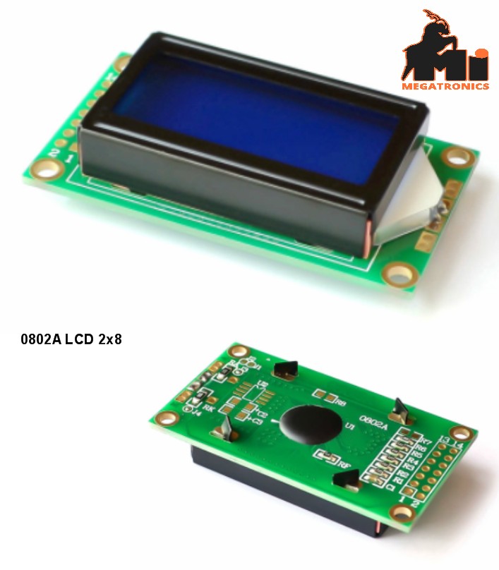 0802 0802A LCD Screen LCD Display 8x2 Characters LCD display Module