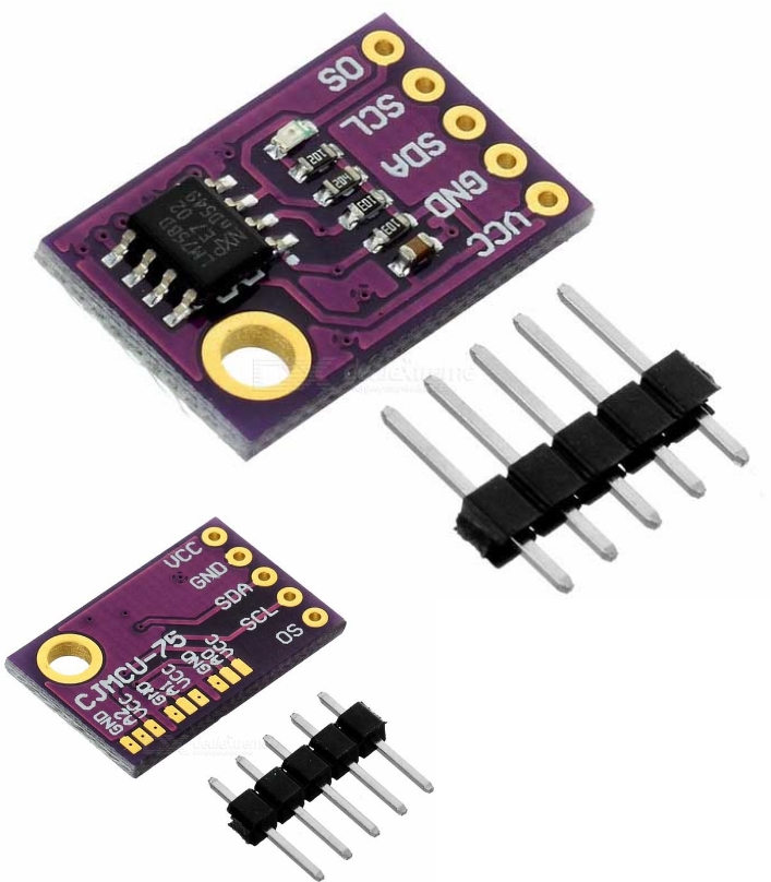 LM75 Temperature Sensor High-speed I2C Development