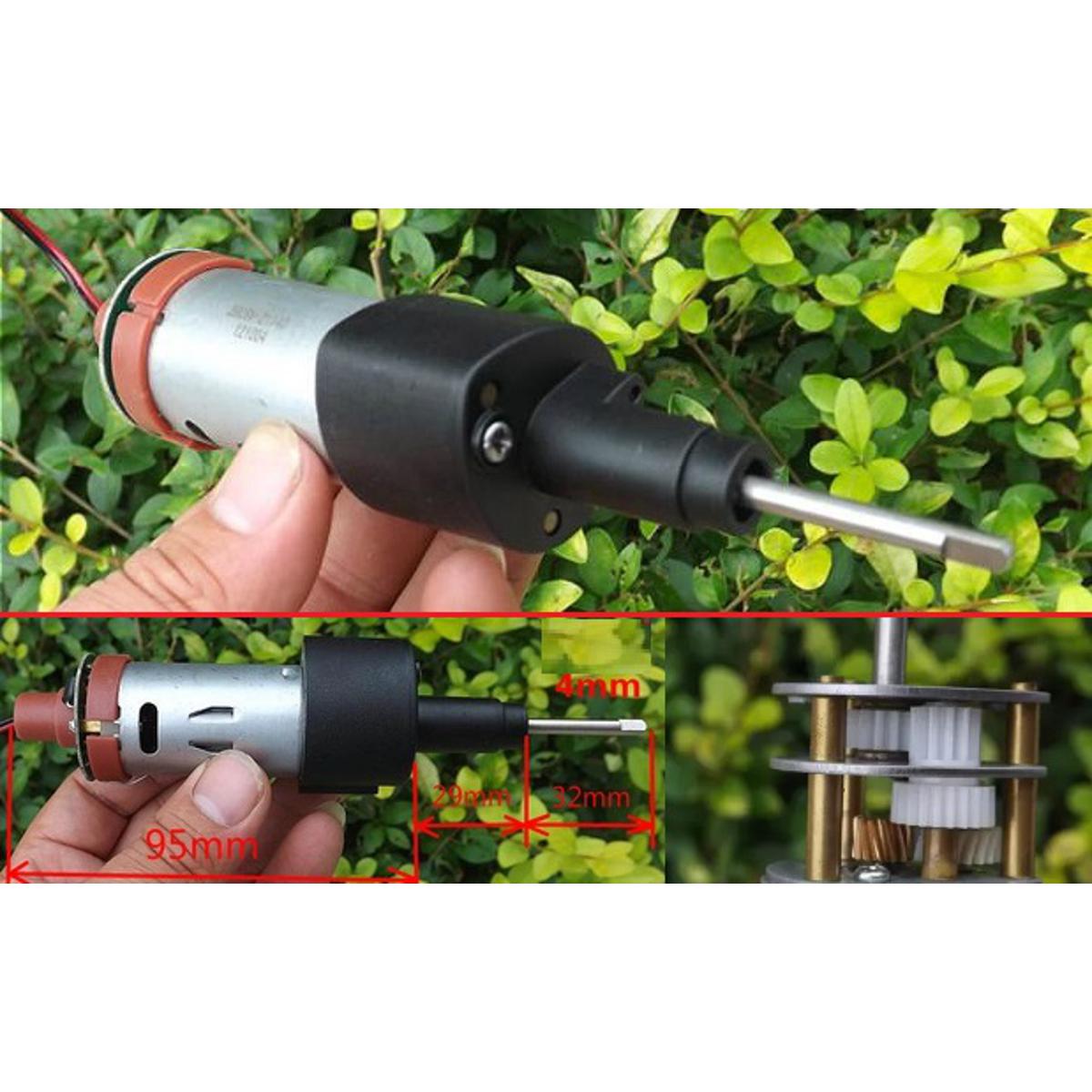 12V 1500rpm motor Long shaft  DIY juice mixer 