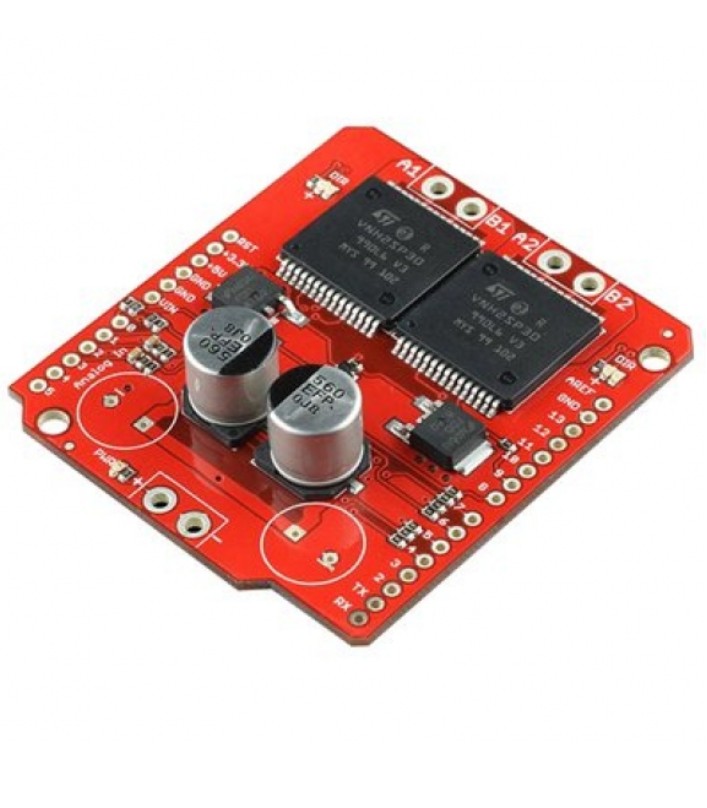 ARDUINO 30A DUAL H-BRIDGE MOTOR DRIVER SHIELD MONS