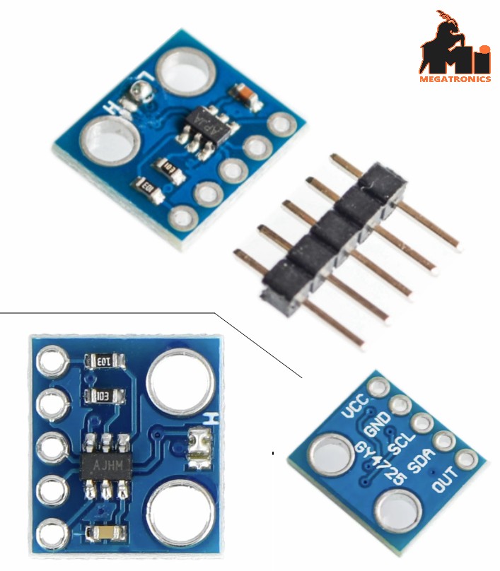 MCP4725 DAC I2C converter 12-Bit Breakout Board