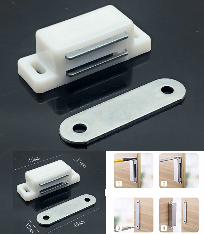 Magnetic Door Stopper Cabinet Catch Holder suction door lock