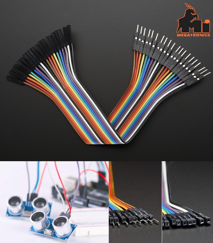 20cm 40pins Male to Female Dupont Jumper wires connecting breadboard cables