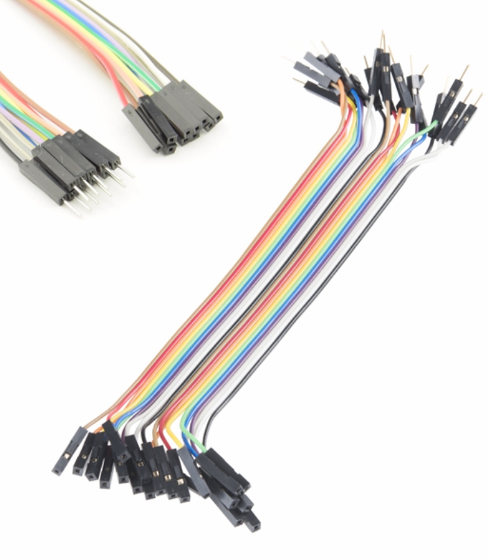 20cm 20pcs Male to Female Dupont Jumper wires cable