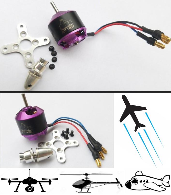 Megatronics A2212 1400KV brushless motor