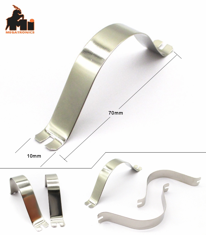 Pipe clamp U-Shaped Pipe mounting clamp clip 70mm saddle motor mount metal holder