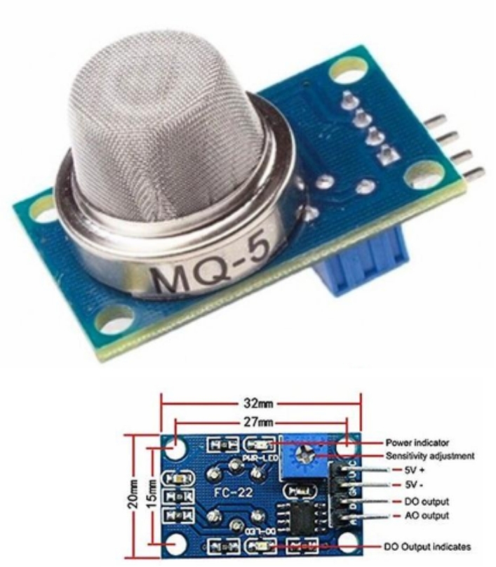 MQ-5 LPG Propane City GAS Liquefied Natural GAS