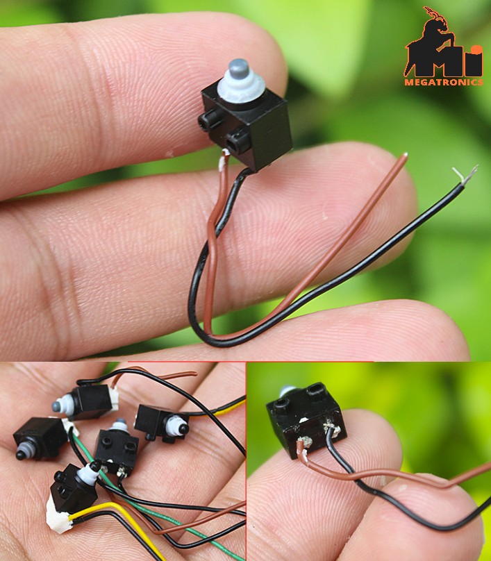 micro-travel switch micro switch normally open waterproof
