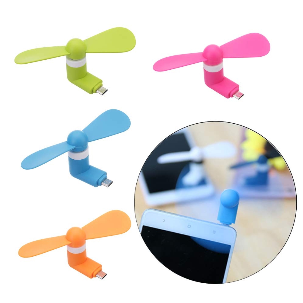 Portable Mobile Phone Mini Micro USB Fan Android smart phone fan