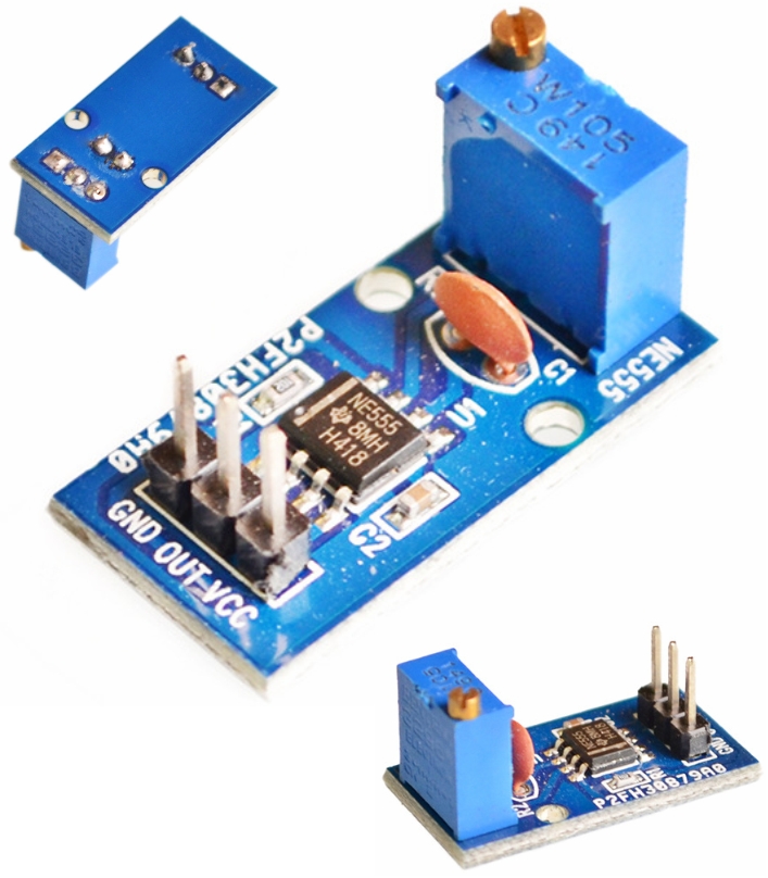 NE555 Frequency Adjustable Pulse Generator Module