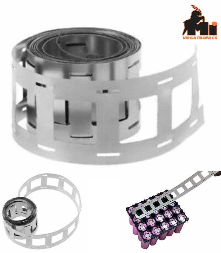 18650 1M Nickel Plated Strip Tape Belt Dual Cell Solder spot welder strip wire