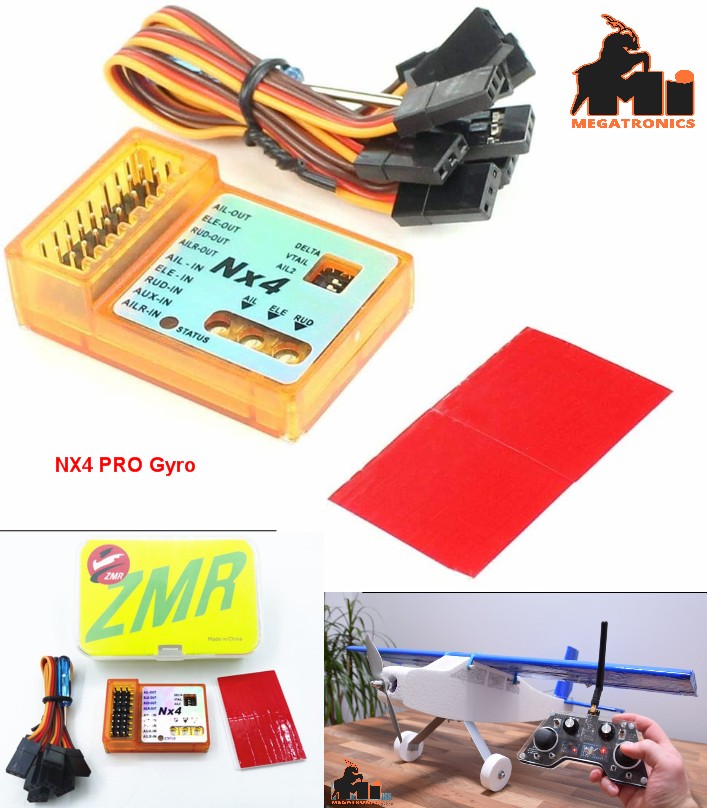 NX4 PRO Flight Controller 3D Flight Gyroscope Balance for Fixed-Wing Aircraft Su