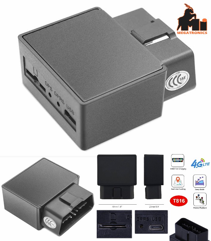 GT08D 4G OBD GPS tracker locator car location tracker anti-theft tracking