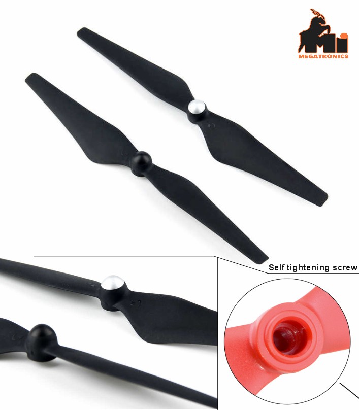 DJI 9450 Reinforced Self-tightening Propellers Black For Phantom3 Professional O