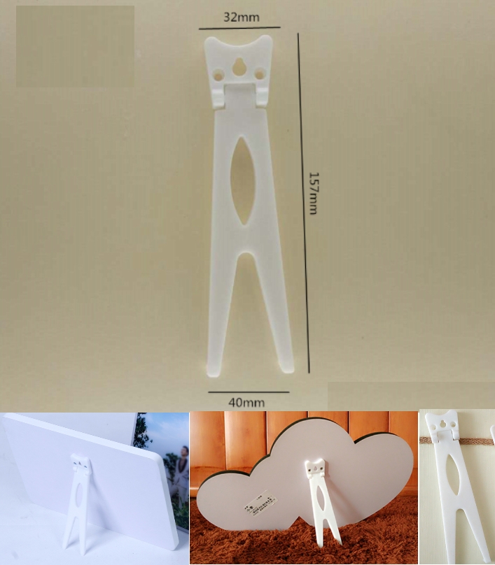 Plastic dovetail bracket hinge hook frame photo