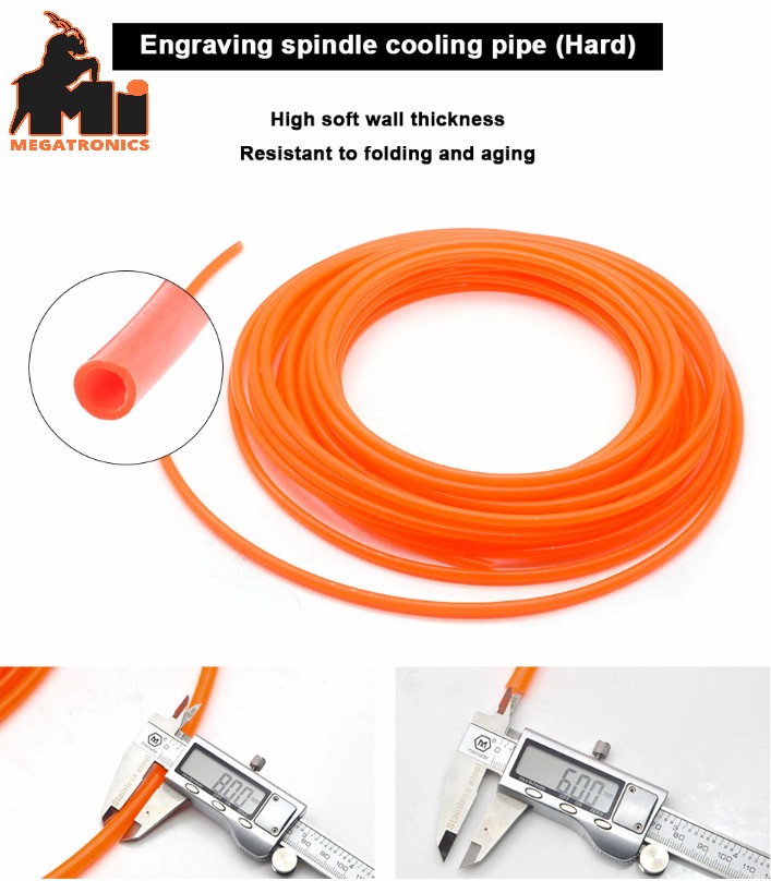 1meter CNC PE Water Pipe Tube 6x8mm Flexible Hose Water Pump CNC Cutting Machine