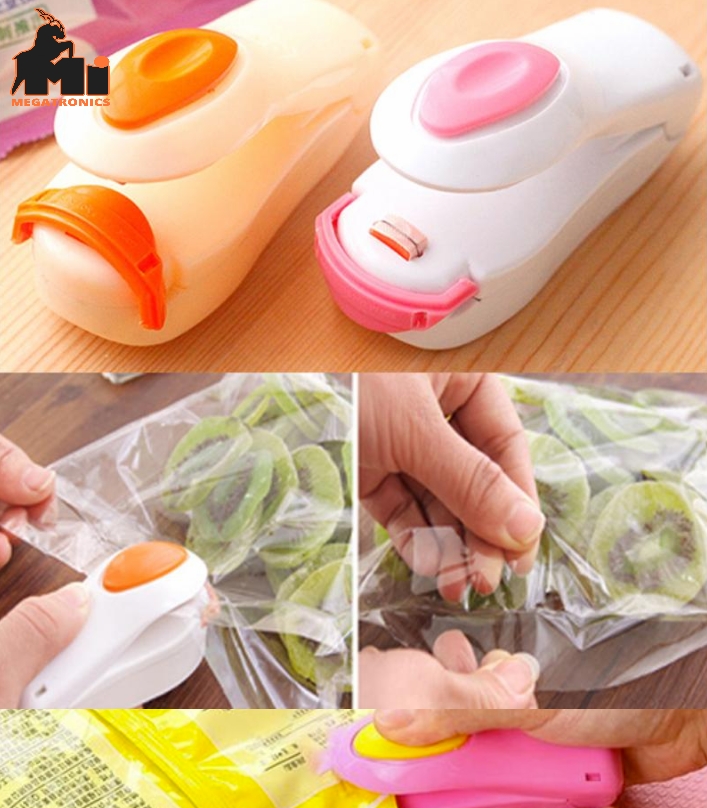 Portable Plastic Bag Sealer Sealing Machine Handheld Package Sealer with magneti