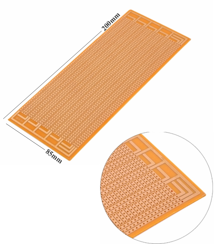 Prototype PCB 8.5x20cm Universal Matrix Printed Circuit Board