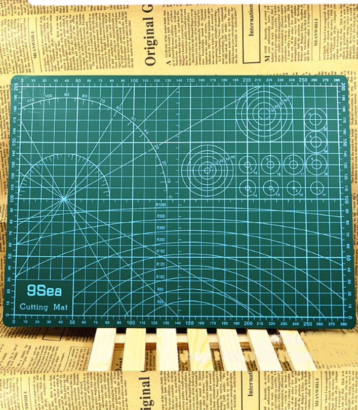DIY A4 Cutting Mat Rubber Stamp Sculpture assistant pad