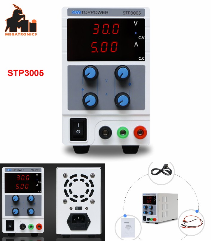 Adjustable DC 0-30V 5A Switching Power Supply STP3005