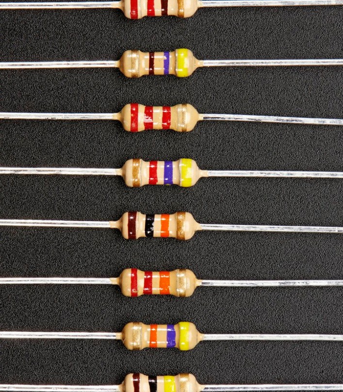 10 ohm Through Hole Resistor 5% 1/4W
