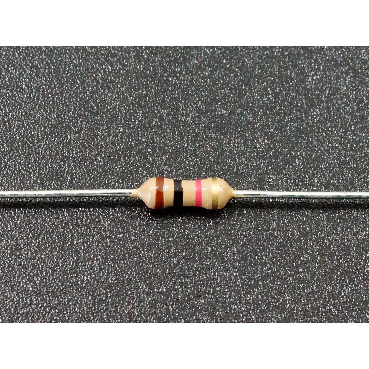 1/4W  5% 1k ohm resistor 1 kilo ohm