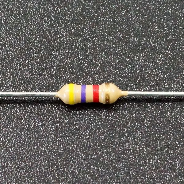 1/4W 5% resistor   4.7K ohm resistor 4.7 kilo ohm