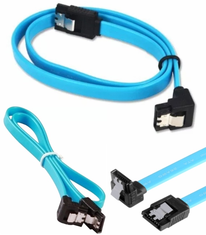 3.0 SATA Cable 90 Angle Locking Latch High speed