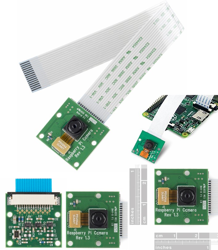 Raspberry Pi 3B+ Camera 5 Megapixels 1080p OV5647