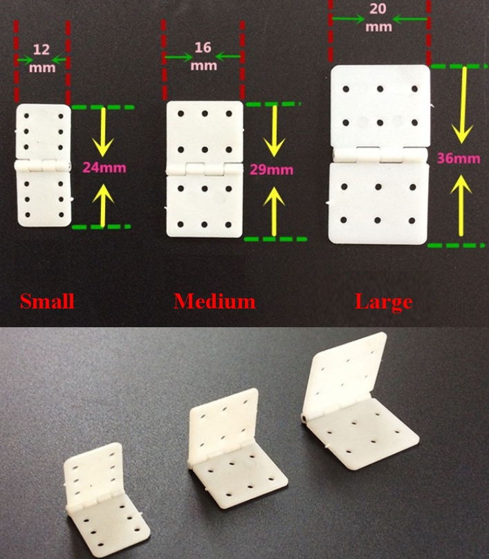 small aileron hinge fixed wing aircraft airplane glider hinges