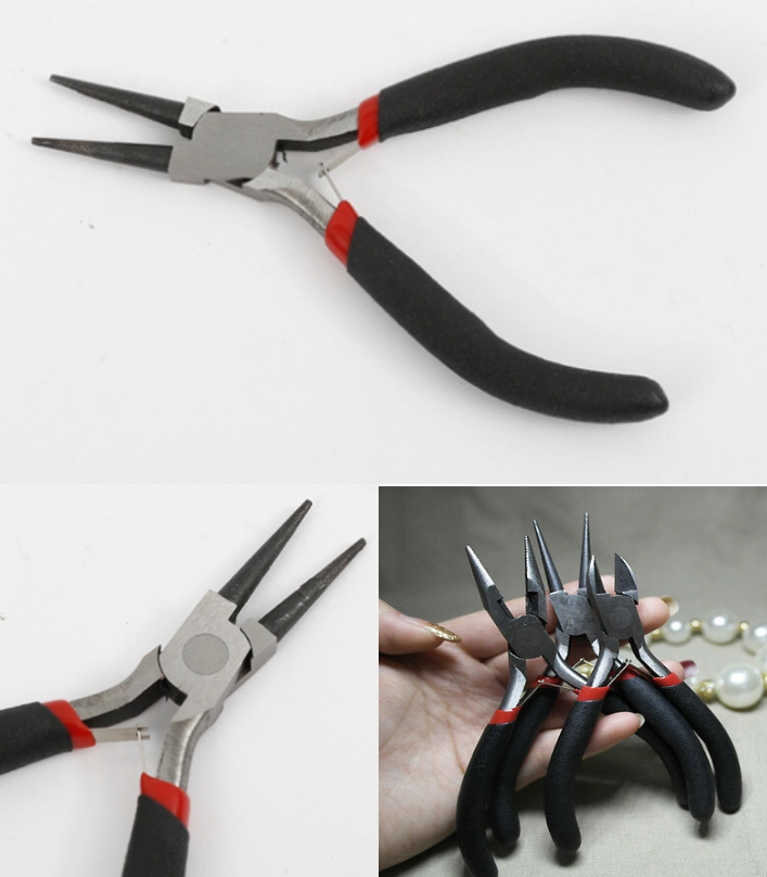 Round Nose Plier Wire Cutter Chain Making Craft jewelry 