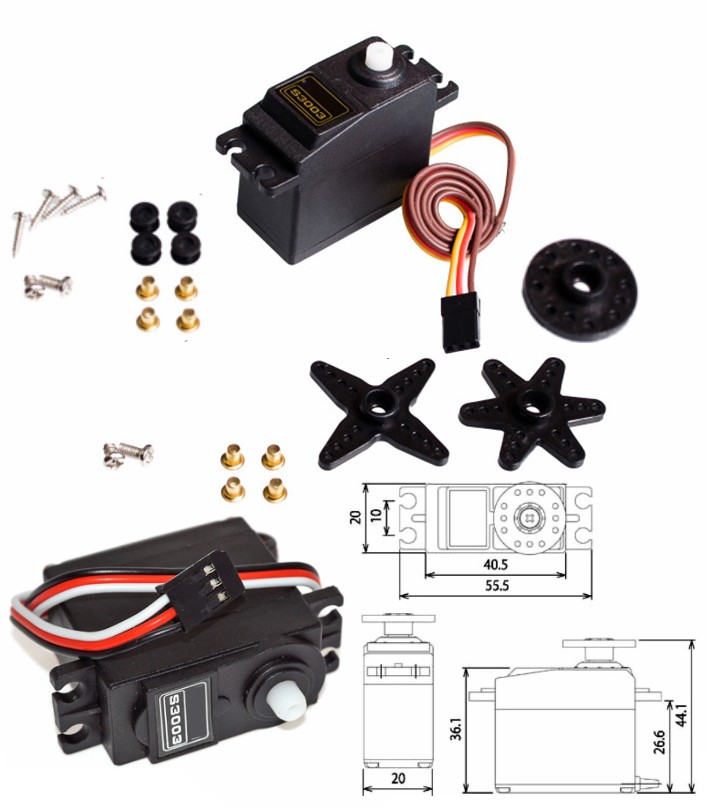 Futaba S3003 RC Servo Motor 180 degree