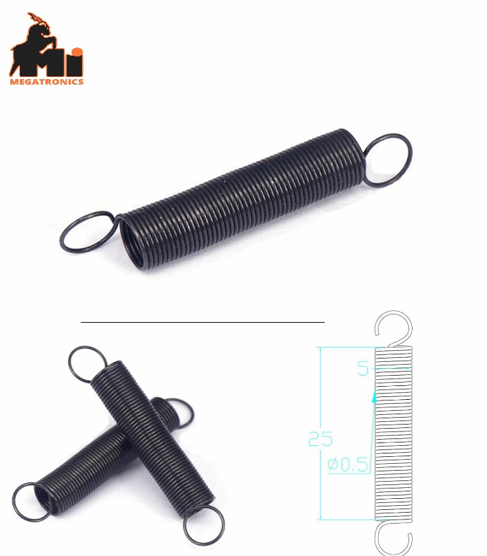 Damping Spring DIY 3D printer DIY Reprap Kossel delta push rod damping tension s