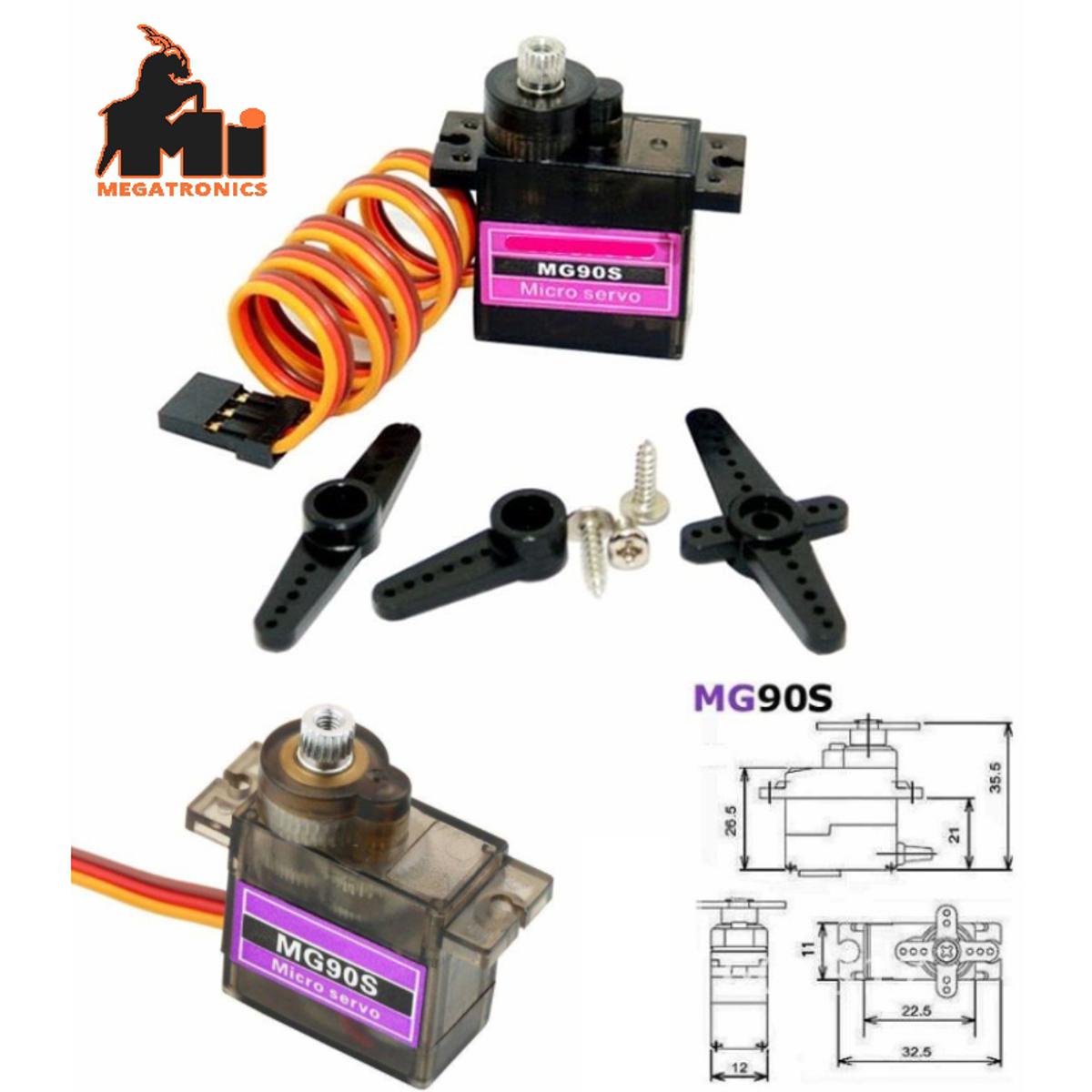 TowerPro MG90S Metal gear micro servo 12g servo motor