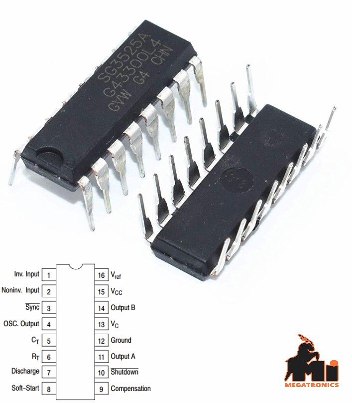 SG3525A SG3525 DIP16 inverter switching power supply Pwm Controller chip ic