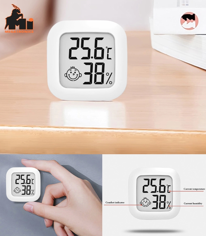 Digital LCD Thermometer Hygrometer Humidity Meter Indoor Mini Temperature Elect