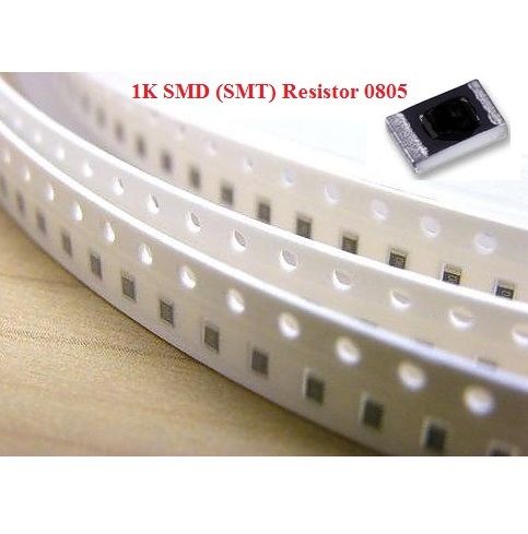 SMT Chip Resistor 0805 1K ohm 5% 0.125W 