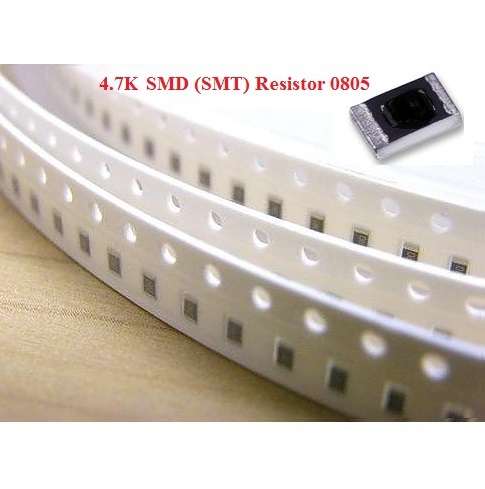 SMT Chip Resistor 0805 4.7K ohm 5% 0.125W 