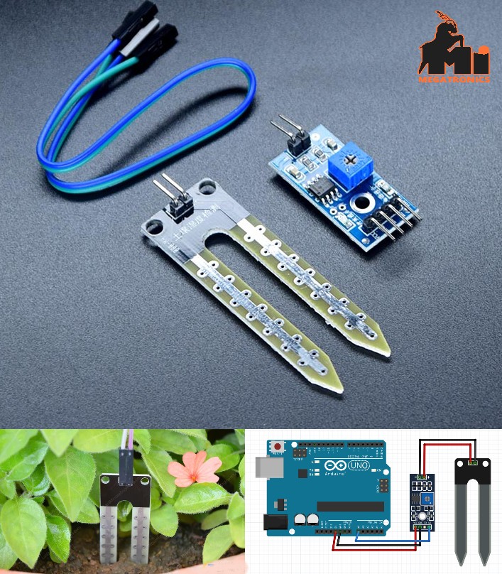 Soil Moisture Meter Humidity Water Hygrometer sensor for Ardunio