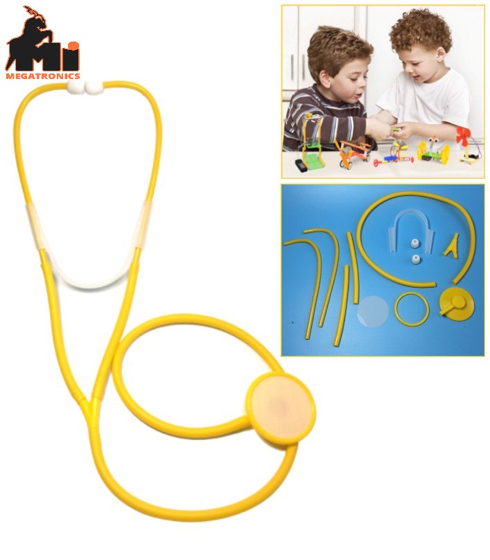 stethoscope school experimental science kit doctor STEM DIY