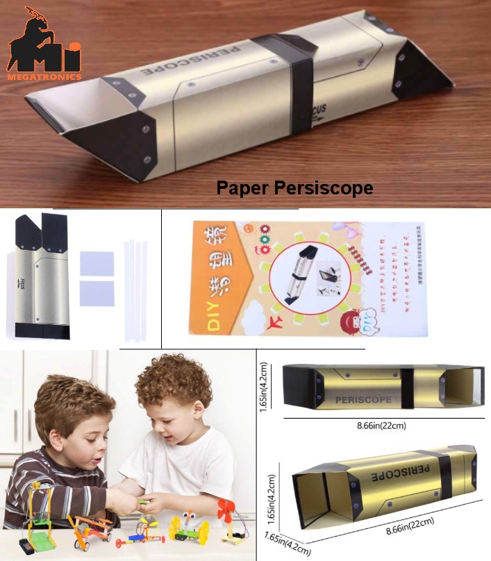 physical telescopic periscope scientific school experiment paper STEM kit