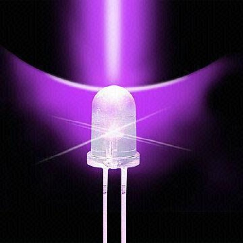  Ultraviolet LED UV light 5mm F5 395-400nm