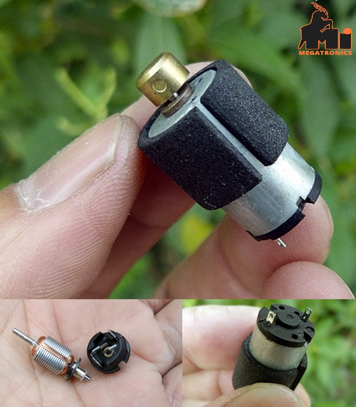 Micro vibration motor vibrator DC3V-6V 1220 motor with brass eccentric wheel for