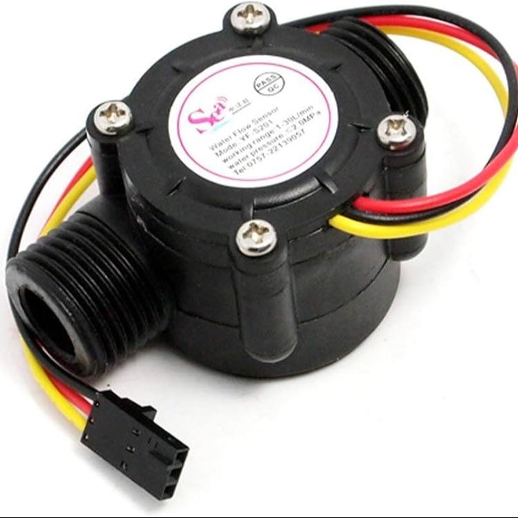 DN15 YF-S201 3 wires water flow meter sensor 