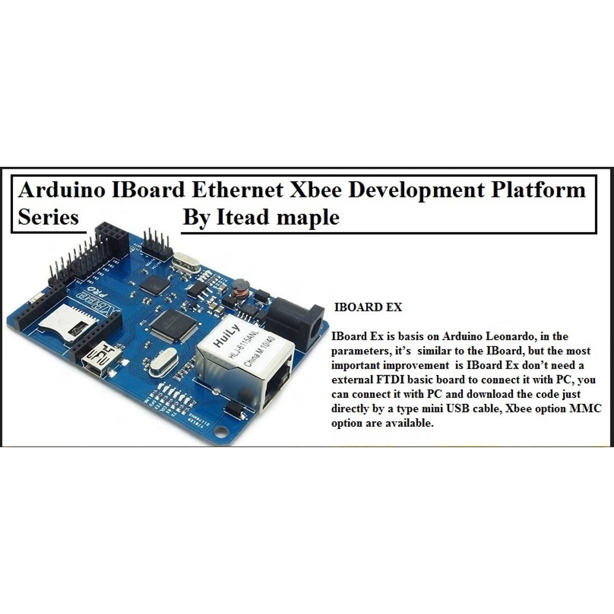 IBOARD EX Development Board ATmega32U4 Platform wi