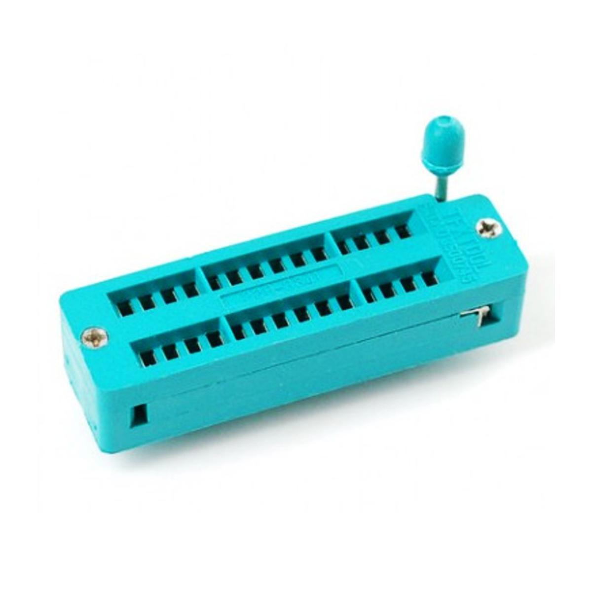 ZIF 28 Pins Test Universal IC Socket Narrow 